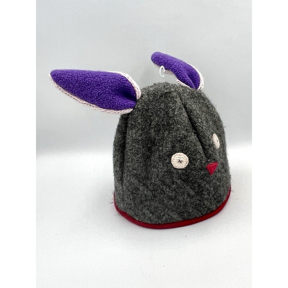 Kids Cate + Levi Bunny Hat Handmade One of a Kind - Picture 4 of 9